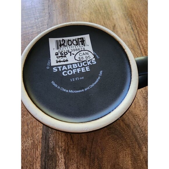 2007 Starbucks Cafe Mocha Espresso Coffee Cup Tea Mug | 12oz - Picture 4 of 4